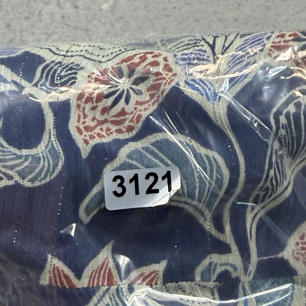 Anthropologie Maeve Blouse Top Women’s Size 6 Navy Floral Ruffle Open-Shoulder - Picture 15 of 15